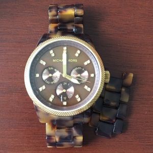 Michael Kors Tort Ritz Watch